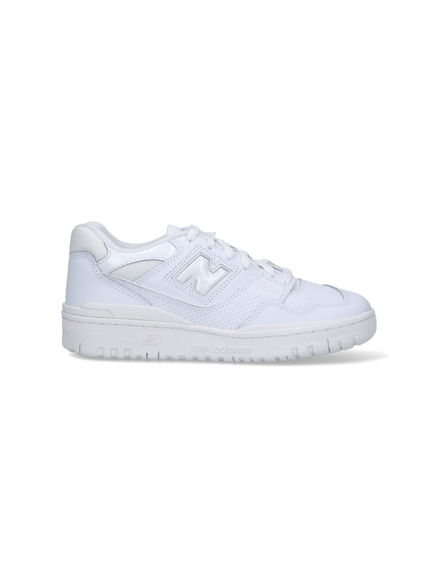New Balance Leather sneaker in white