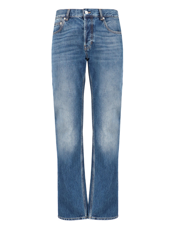 Alexander McQueen Qyaa 100% Cotton jeans in blue