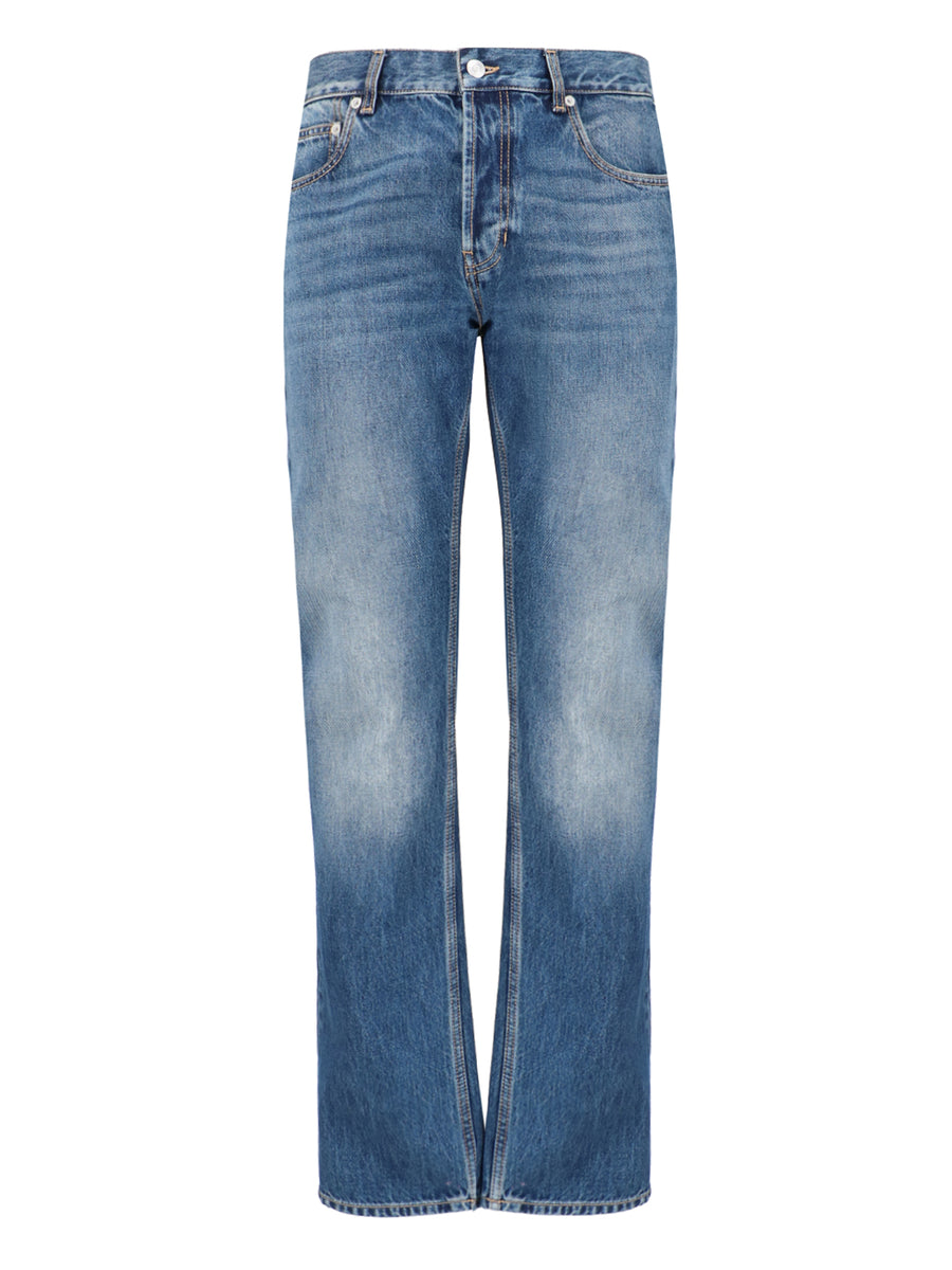 Alexander McQueen Qyaa 100% Cotton jeans in blue