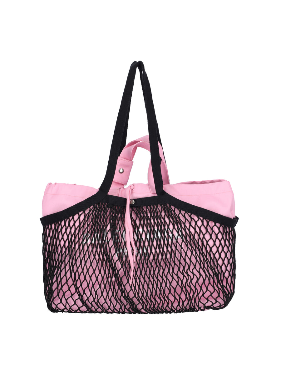 Balenciaga 70% Polyamide tote bag in pink