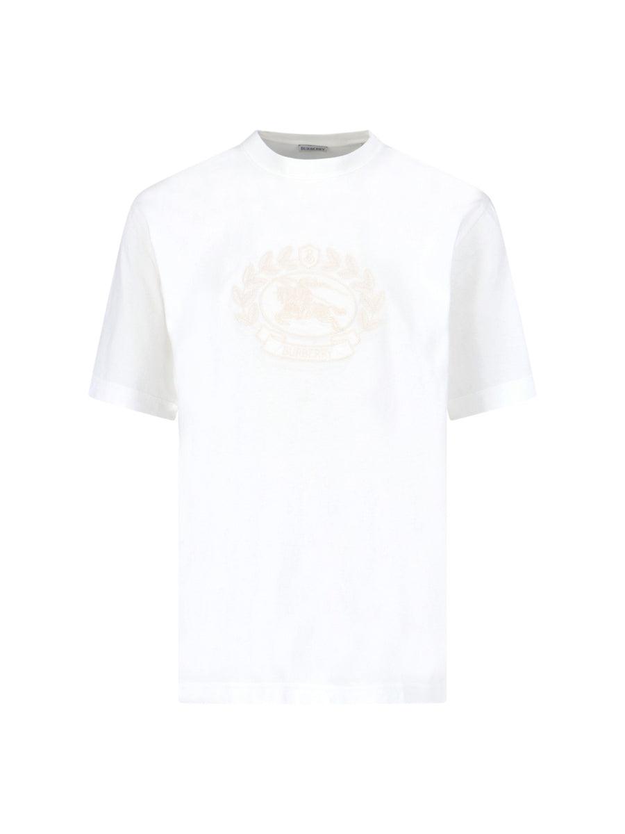 Burberry 100% Cotton t-shirt in white