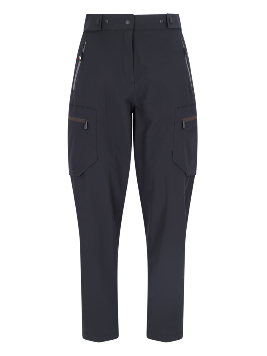 Moncler Grenoble 84% Polyamide cargo pants in navy