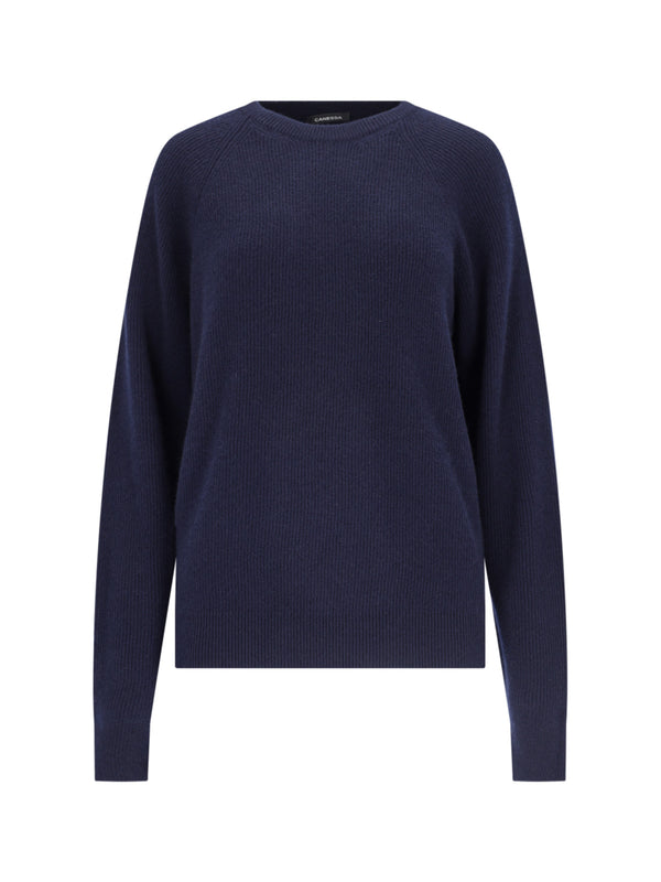 Canessa 100% Cashmere sweater in navy