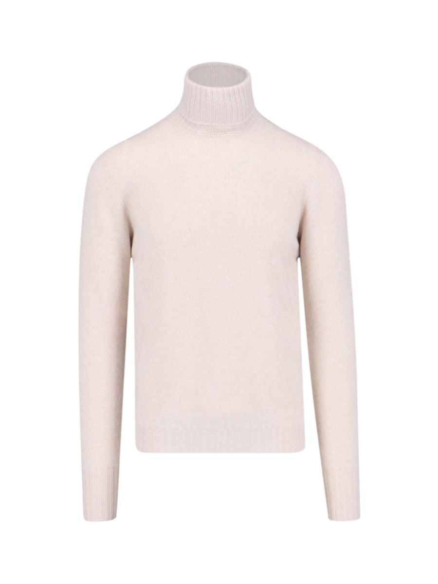 Drumohr 100% Cashmere sweater in white
