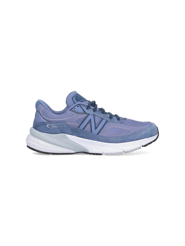 New Balance Pigskin sneaker in blue