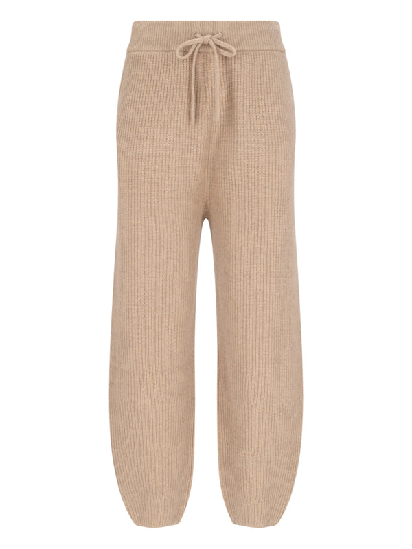 Polo Ralph Lauren 95% Recycled Cashmere joggers in beige
