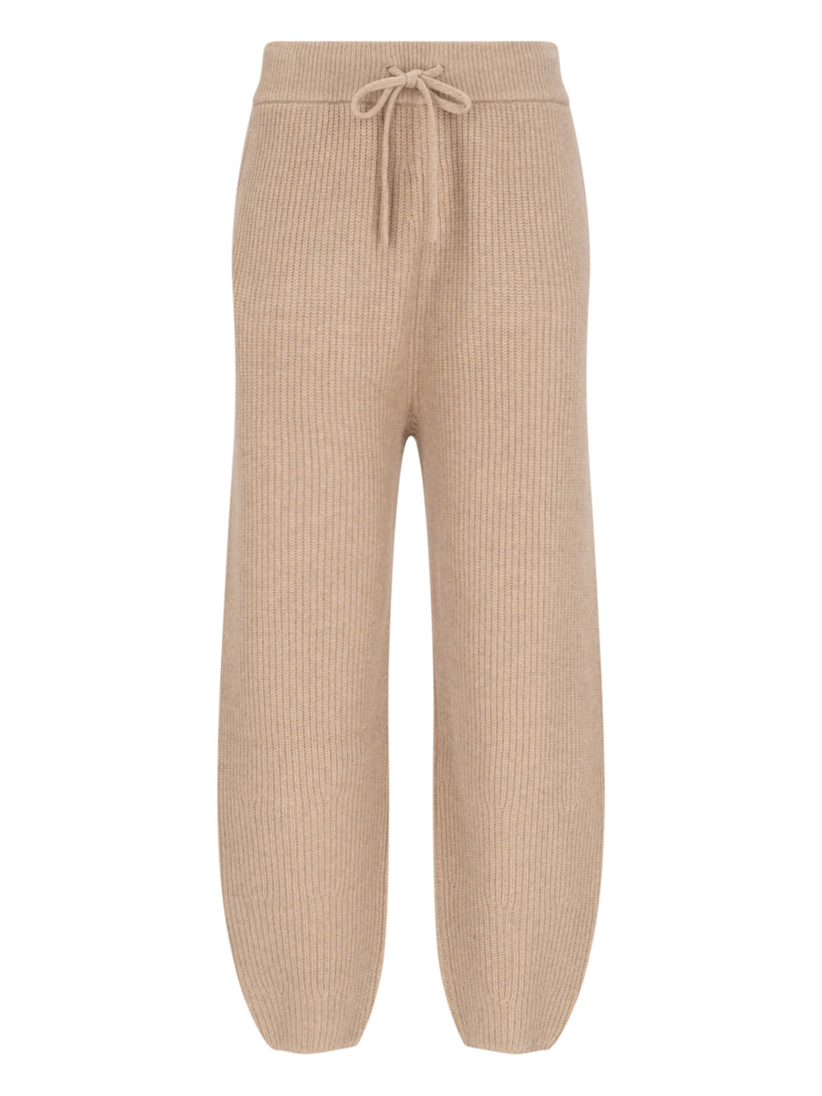 Polo Ralph Lauren 95% Recycled Cashmere joggers in beige