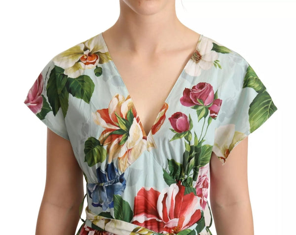 Dolce & Gabbana 100% Cotton dress in green