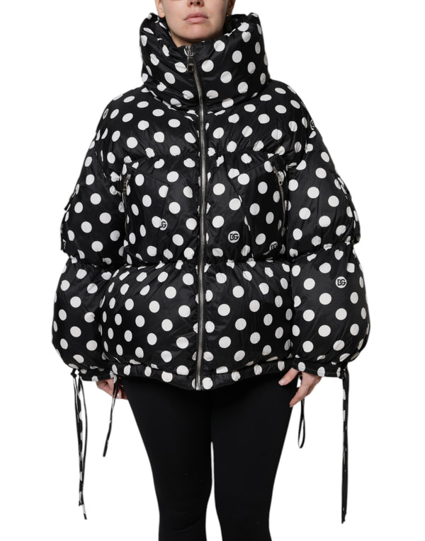 Dolce & Gabbana 100% Nylon puffer jacket in black