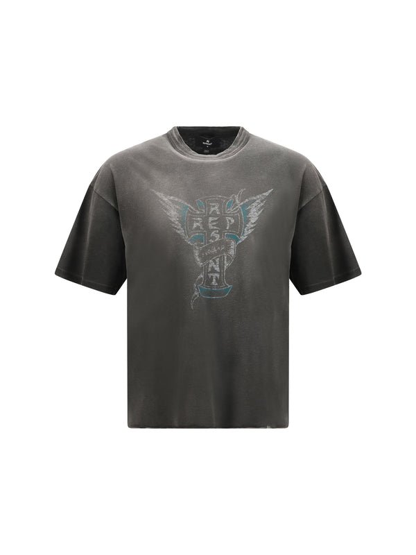 Represent 100% Cotton t-shirt in black