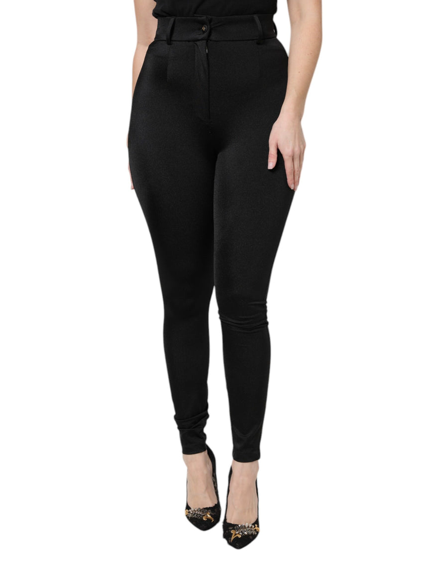 Dolce & Gabbana 80% Nylon 20% Elastane leggings in black
