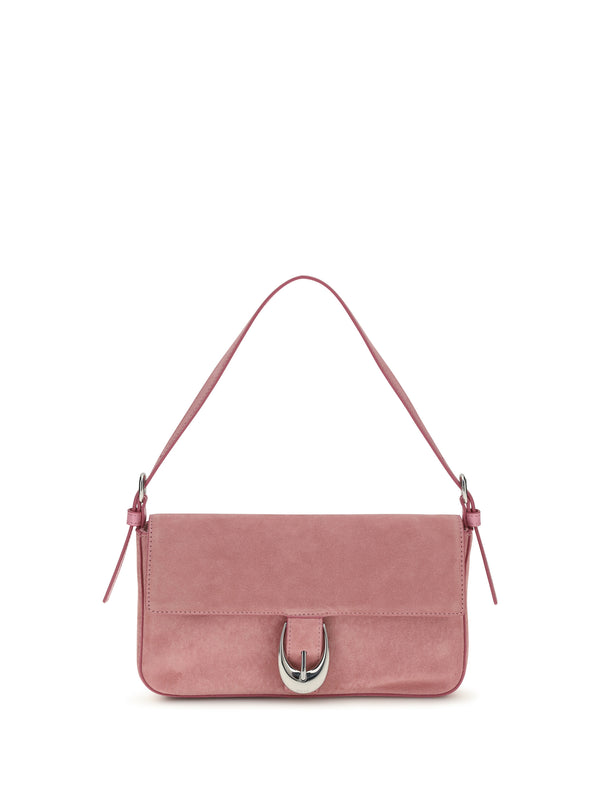 Staud 100% Calf leather (Bos Taurus) shoulder bag in pink