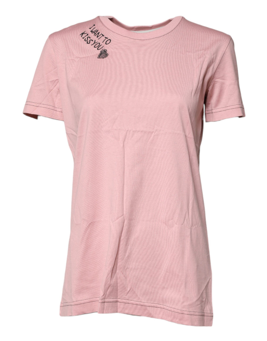 Dolce & Gabbana 100% Cotton t-shirt in pink