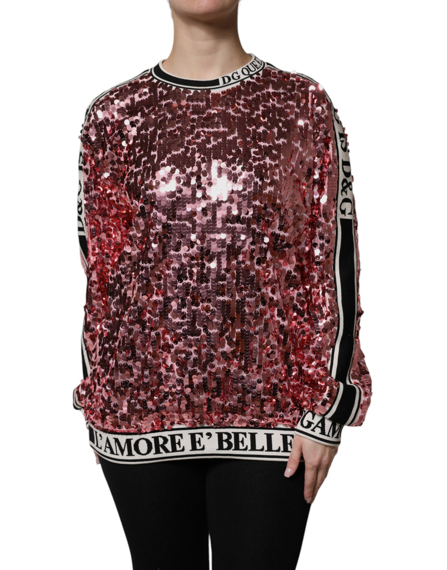 Dolce & Gabbana 100% Polyester sweatshirt in pink