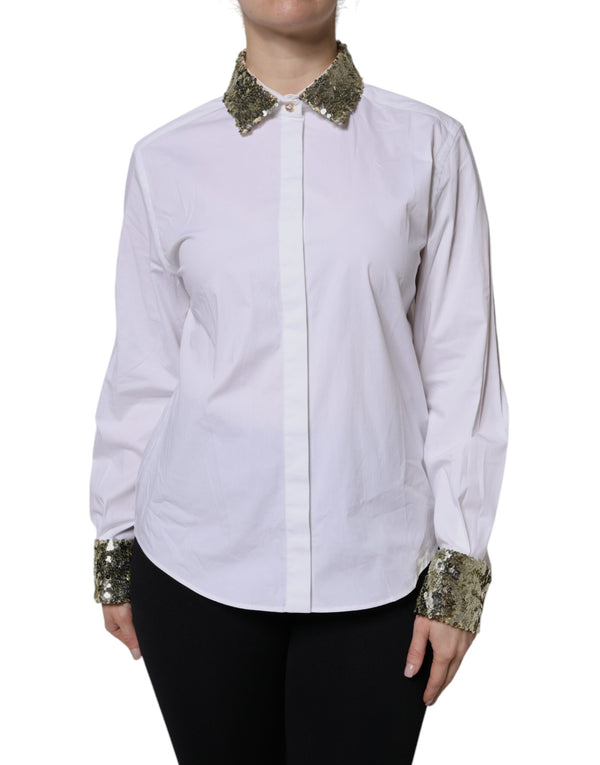 Dolce & Gabbana 87% Cotton shirt in white