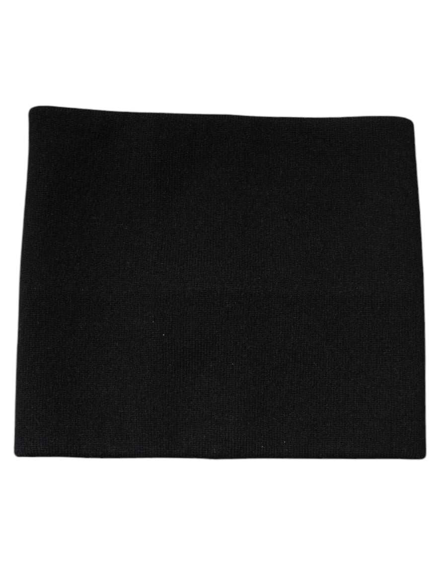 Dolce & Gabbana 100% Cashmere handkerchief in black