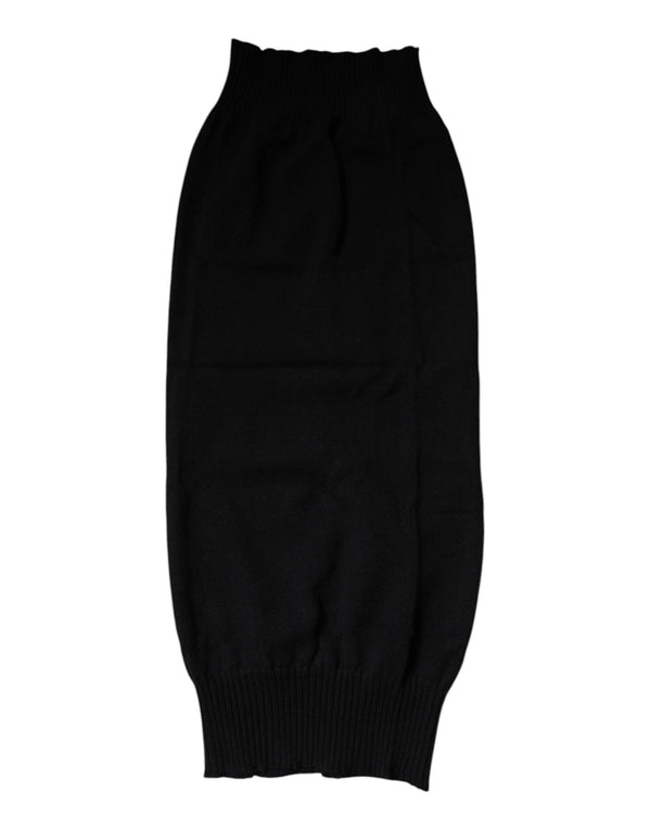 Dolce & Gabbana 100% Cashmere scarf in black