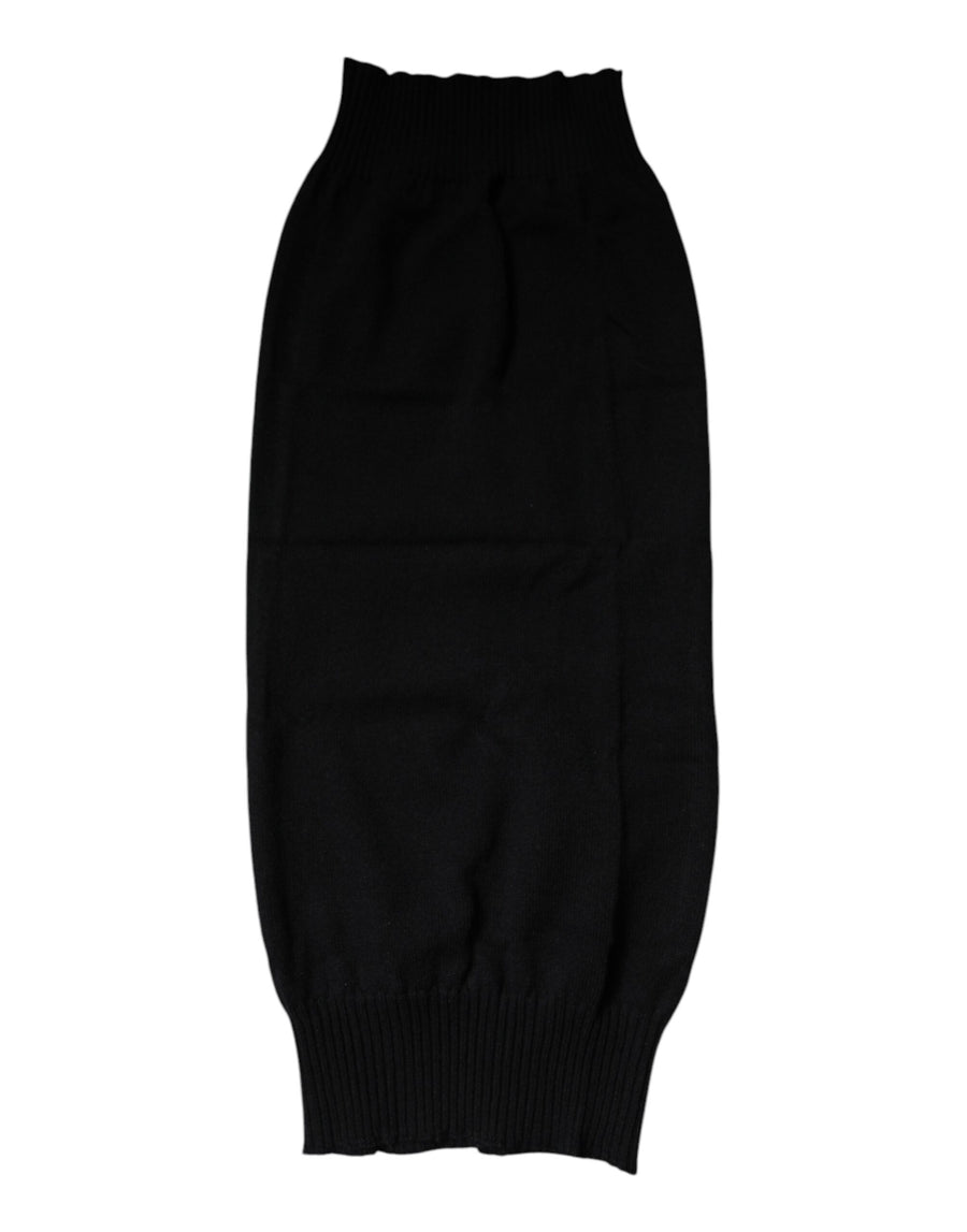 Dolce & Gabbana 100% Cashmere scarf in black