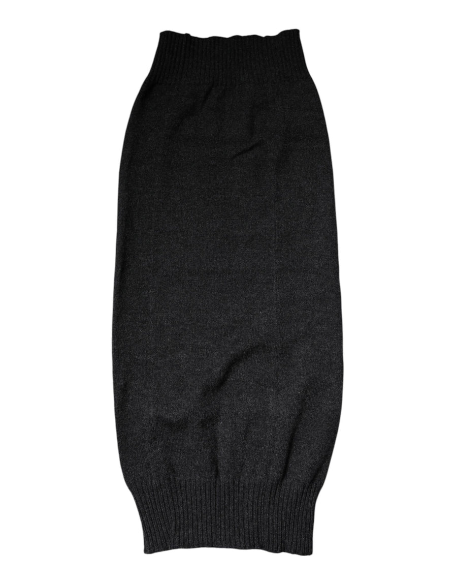 Dolce & Gabbana 100% Cashmere scarf in black