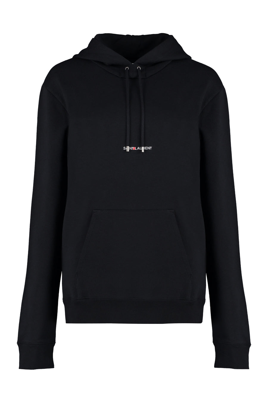 Black Cotton Hoodie Hoodies