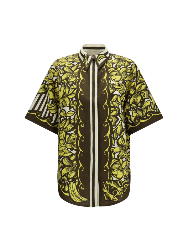 Alemais 100% True Hemp shirt in yellow