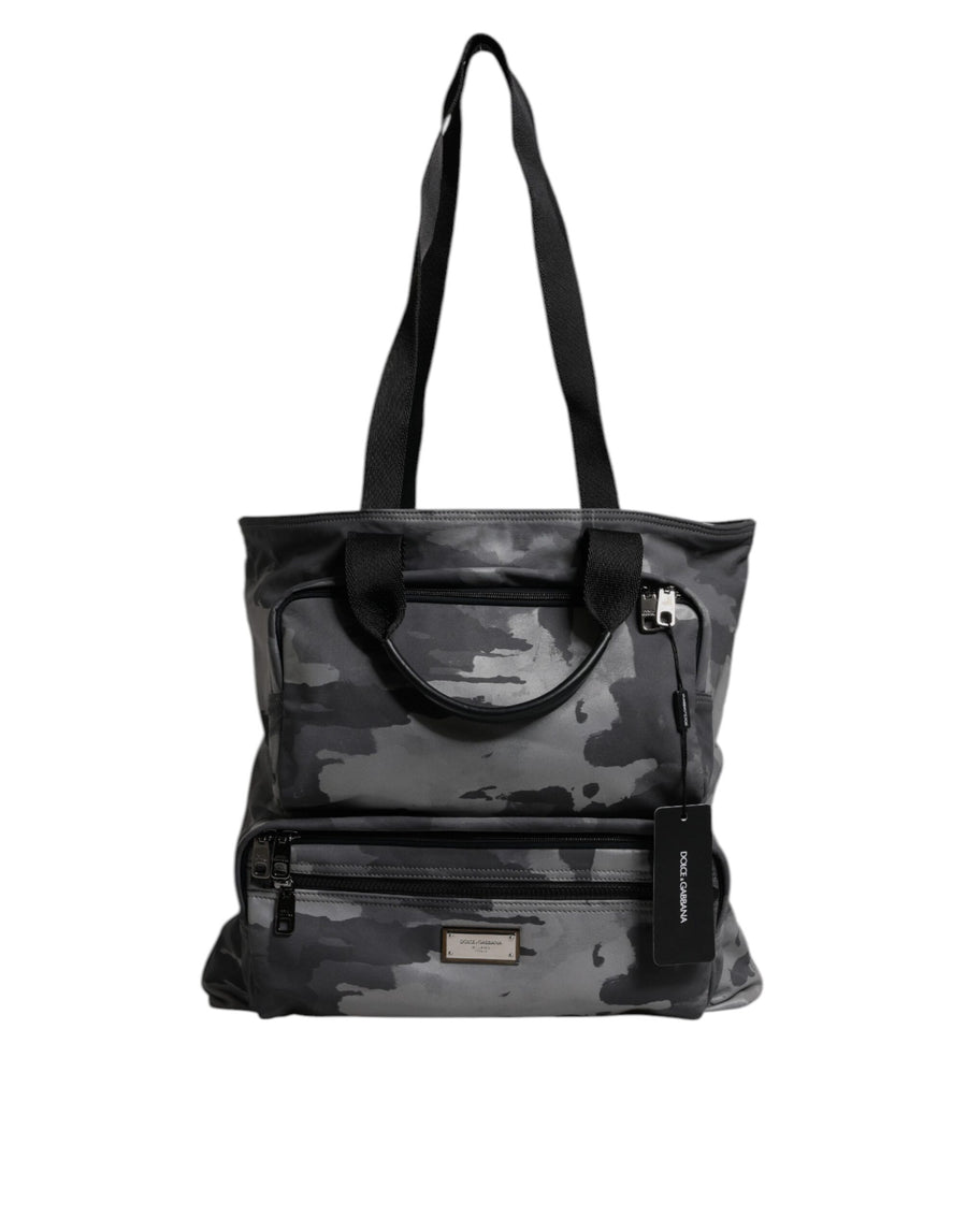 Dolce & Gabbana 85% Cotton 5% Nylon 5% Polyester 5% Calf shoulder bag in black