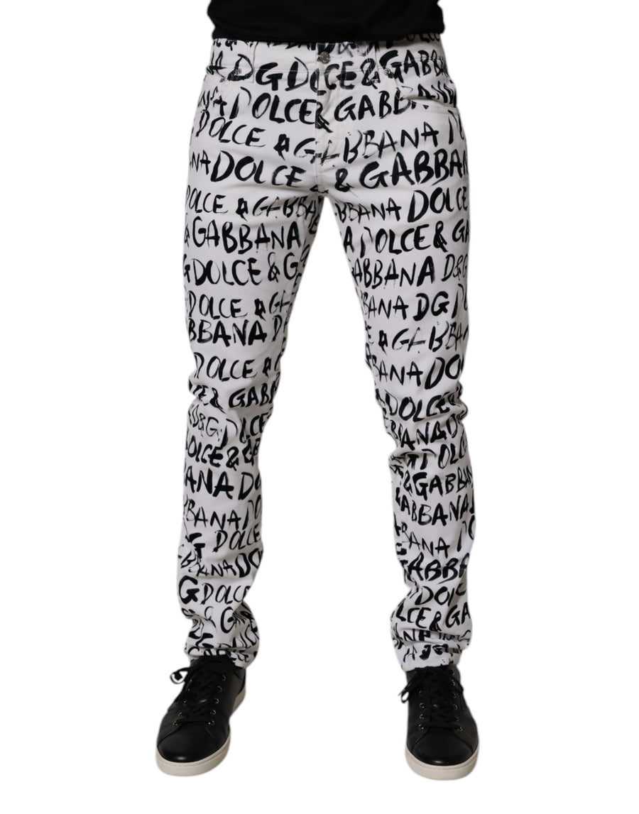 Dolce & Gabbana 100% Cotton jeans in white