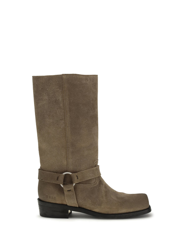 Golden Goose 100% Calf Leather Bos Taurus boot in beige