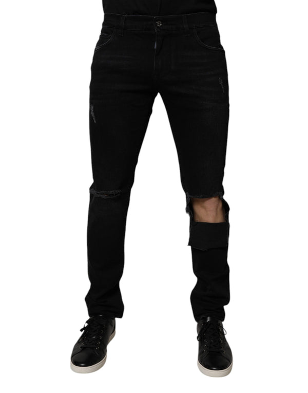 Dolce & Gabbana 98% Cotton 2% Elastane jeans in black