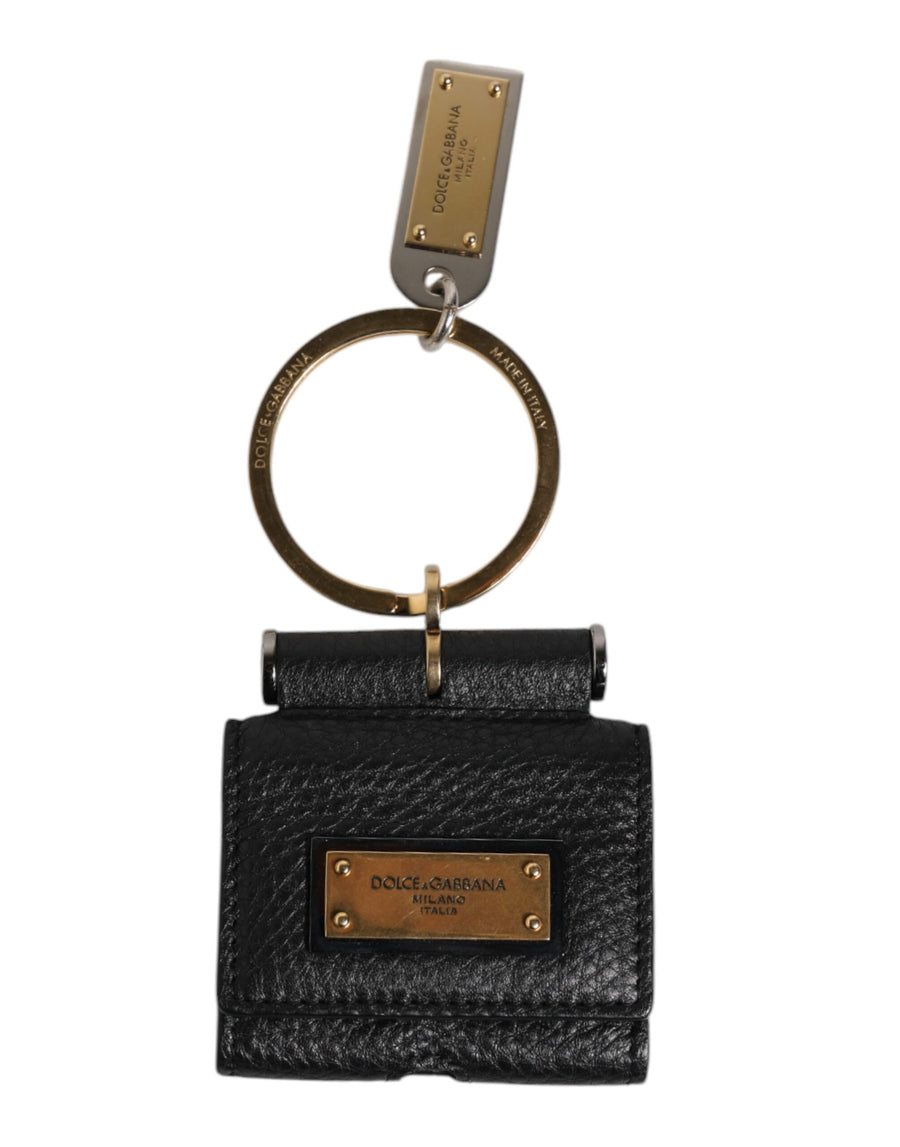Dolce & Gabbana Leather card case in black