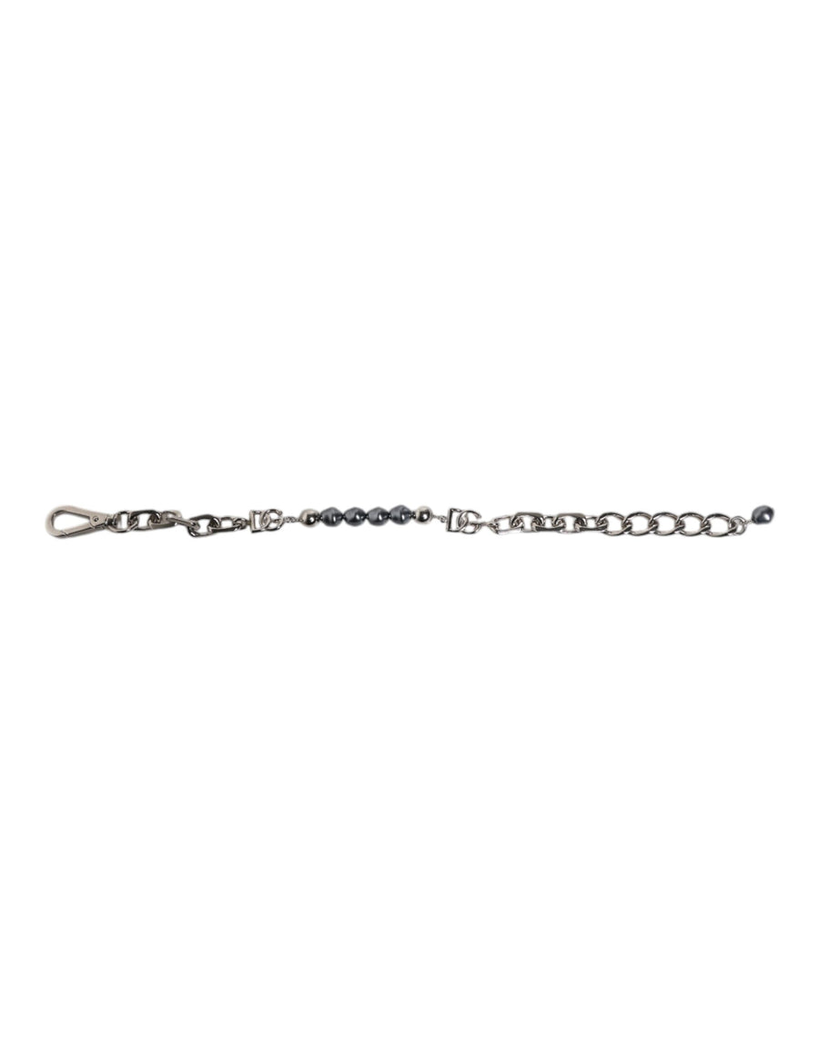 Dolce & Gabbana Silver-tone metal bracelet in silver