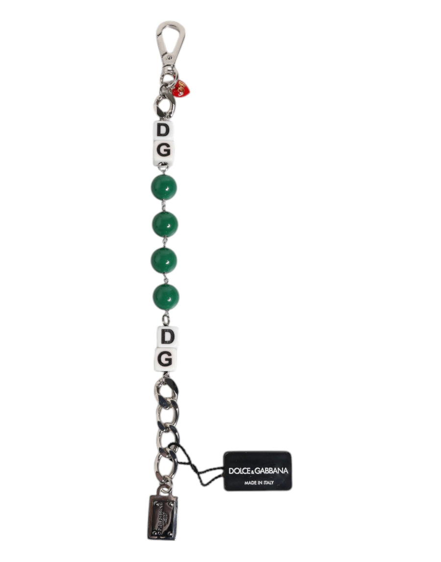 Dolce & Gabbana 60% Real Brass 20% Plastic 15% Polyester 5% Zamak bracelet in silver