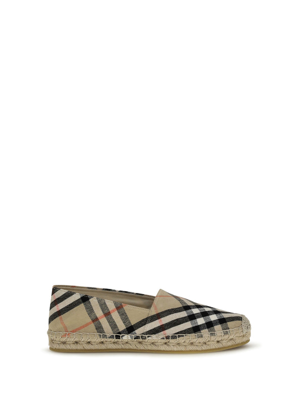 Mews Check Espadrilles Sand Ip Upper: Cotton; Sole: Rubber