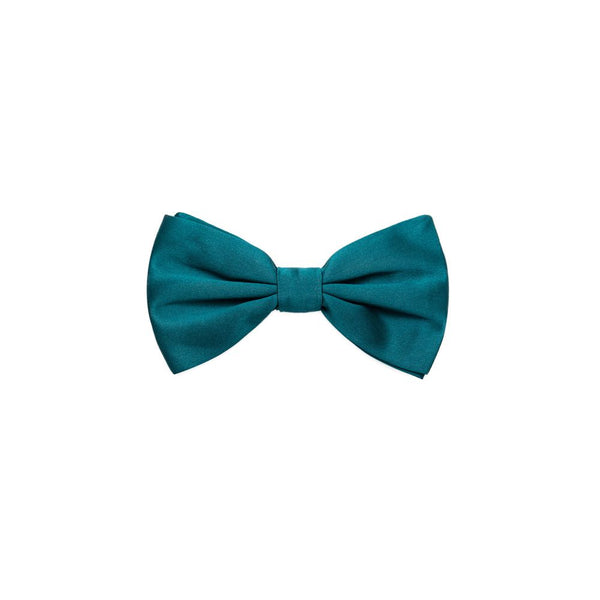 Dolce & Gabbana 100% Silk bow tie in teal