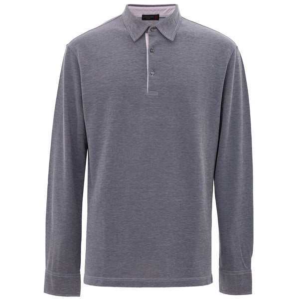 Corneliani Cotton polo in blue