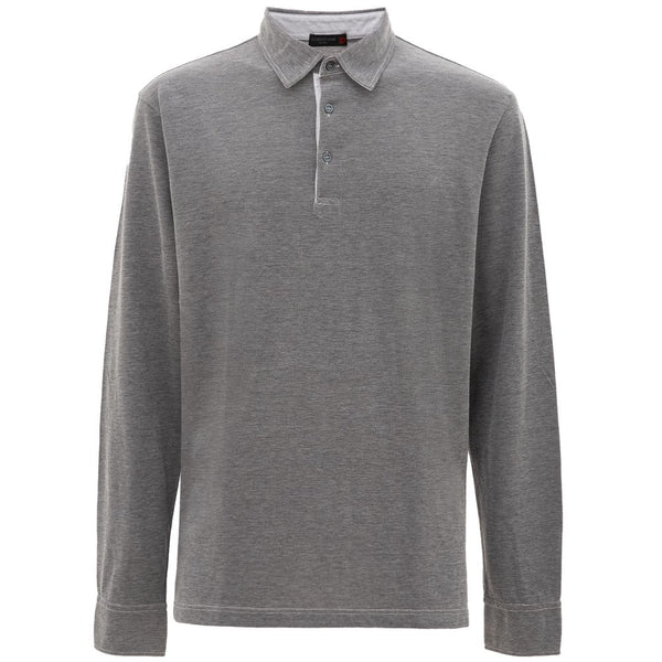 Corneliani Cotton polo in gray
