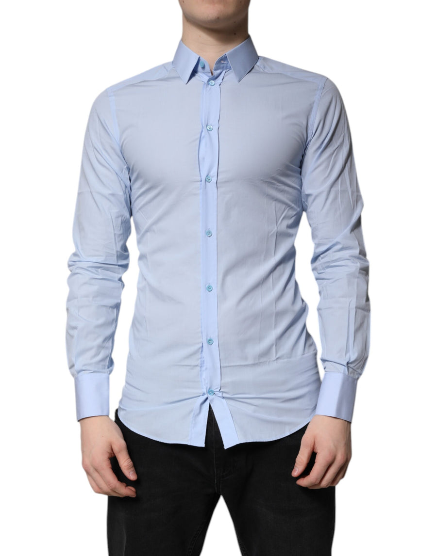 Dolce & Gabbana 100% Cotton shirt in blue