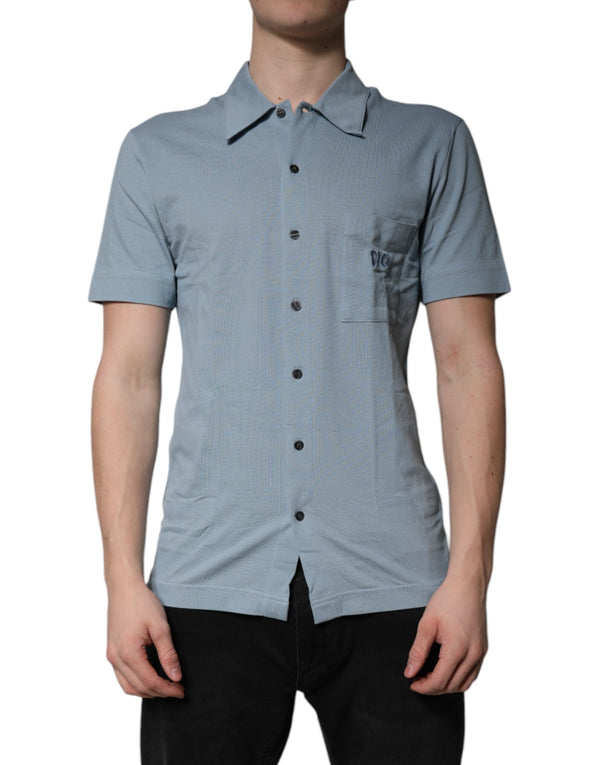 Dolce & Gabbana 100% Cotton shirt in blue