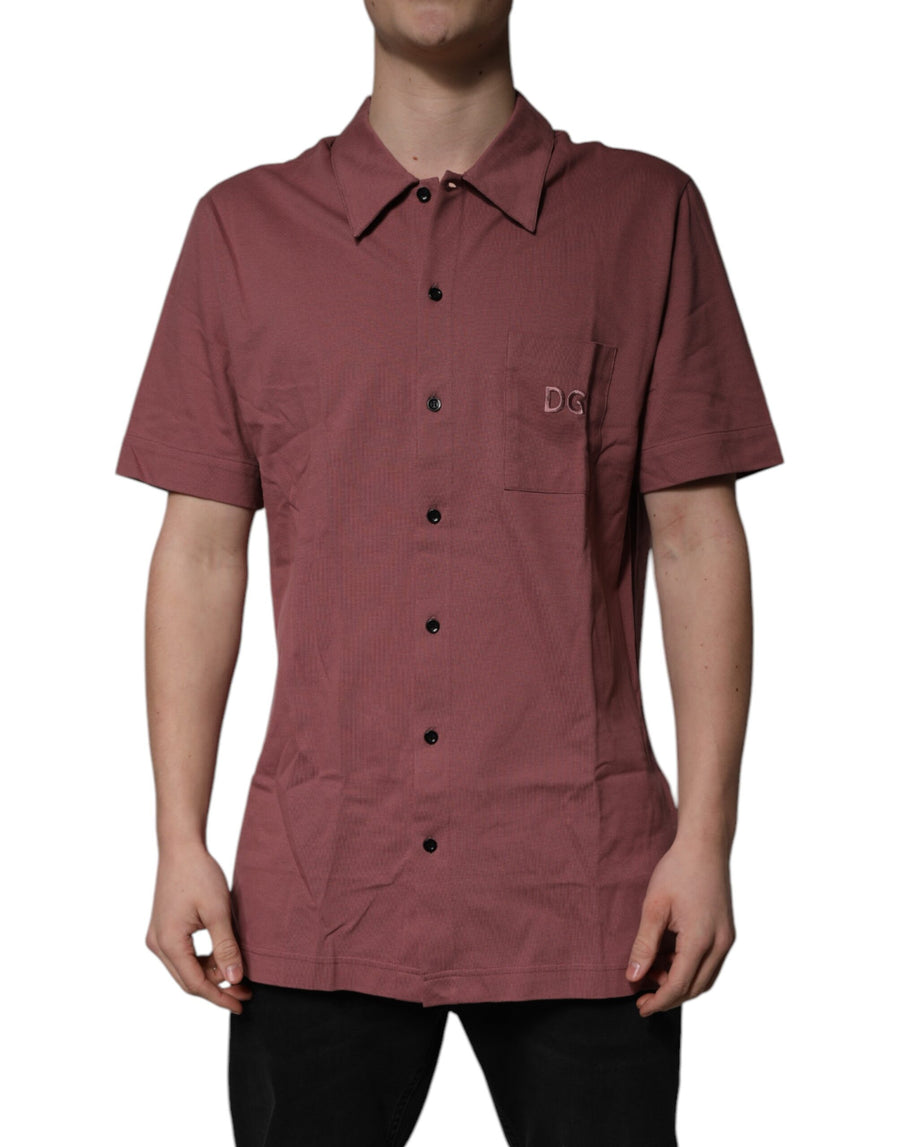 Dolce & Gabbana 100% Cotton; lining 100% Viscose shirt in pink