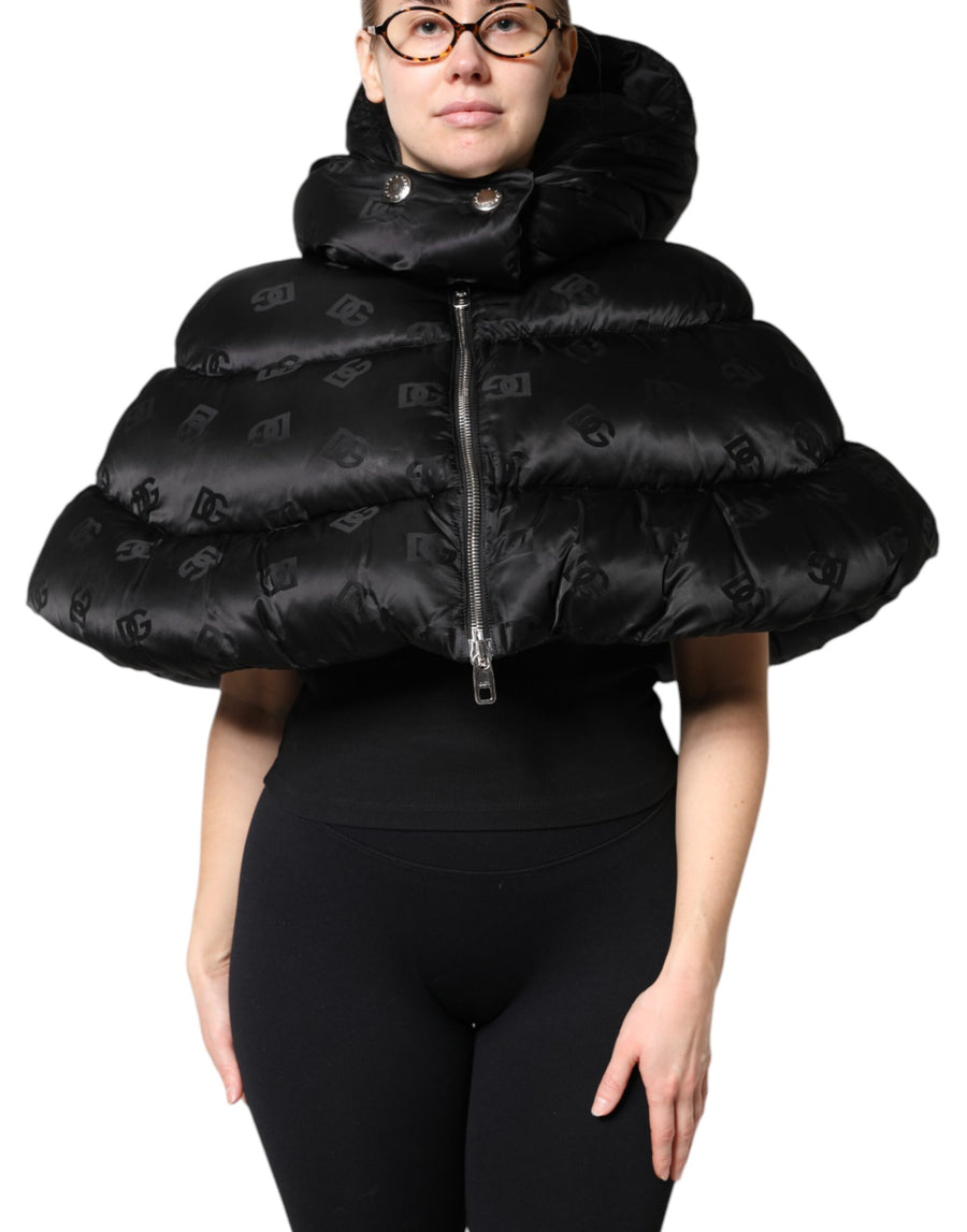 Dolce & Gabbana 100% Nylon down jacket in black