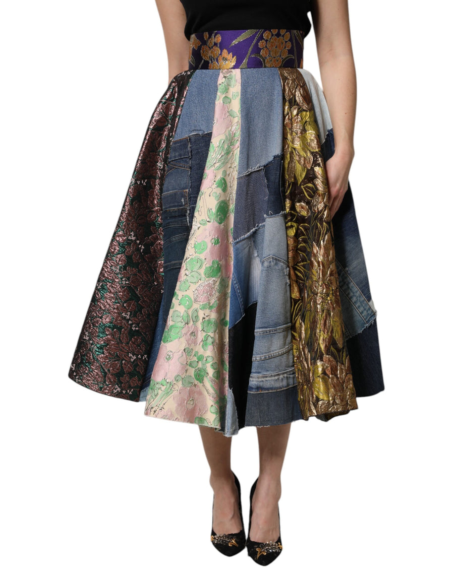 Dolce & Gabbana 25% Cotton skirt in multicolor