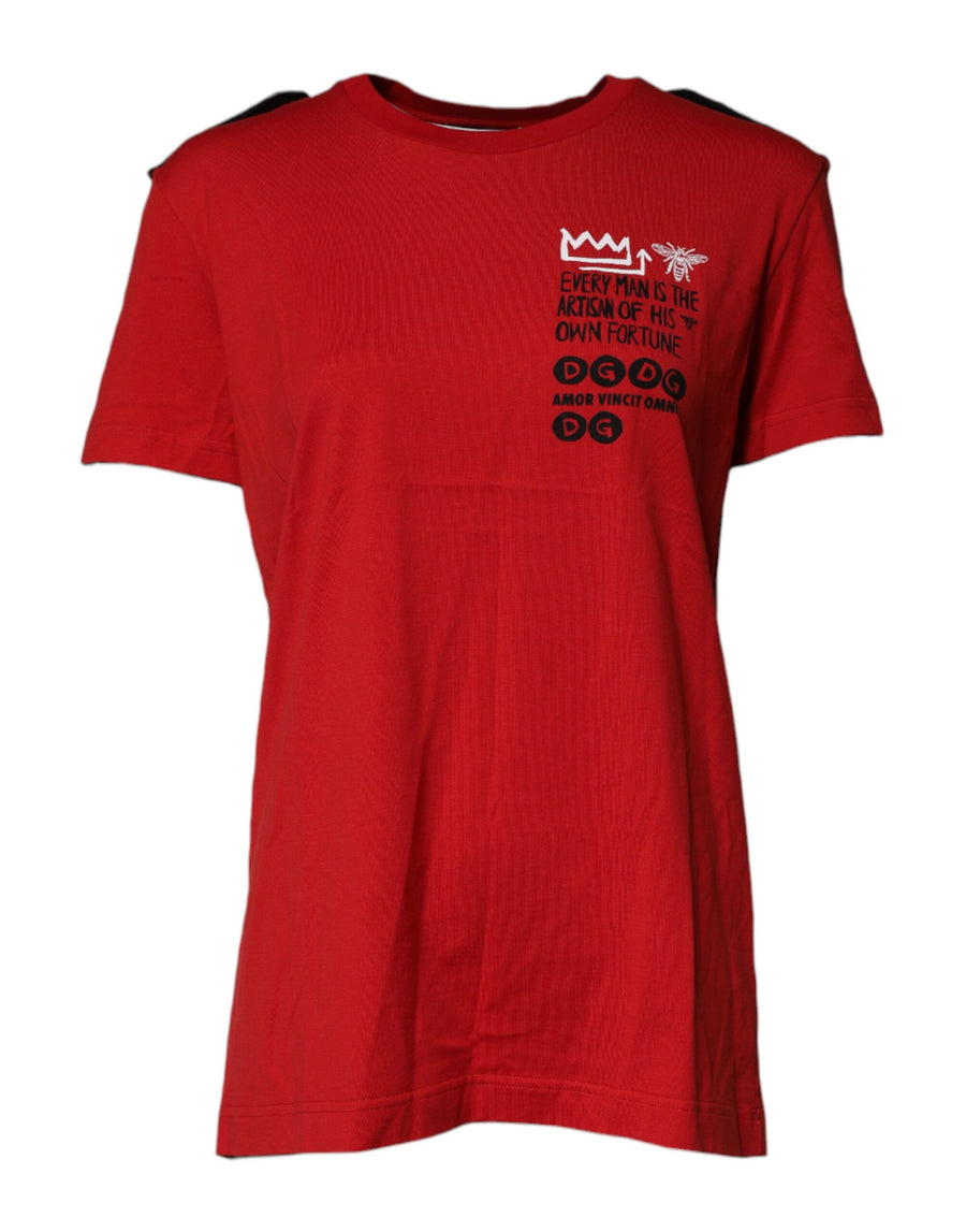 Dolce & Gabbana 100% Cotton t-shirt in red