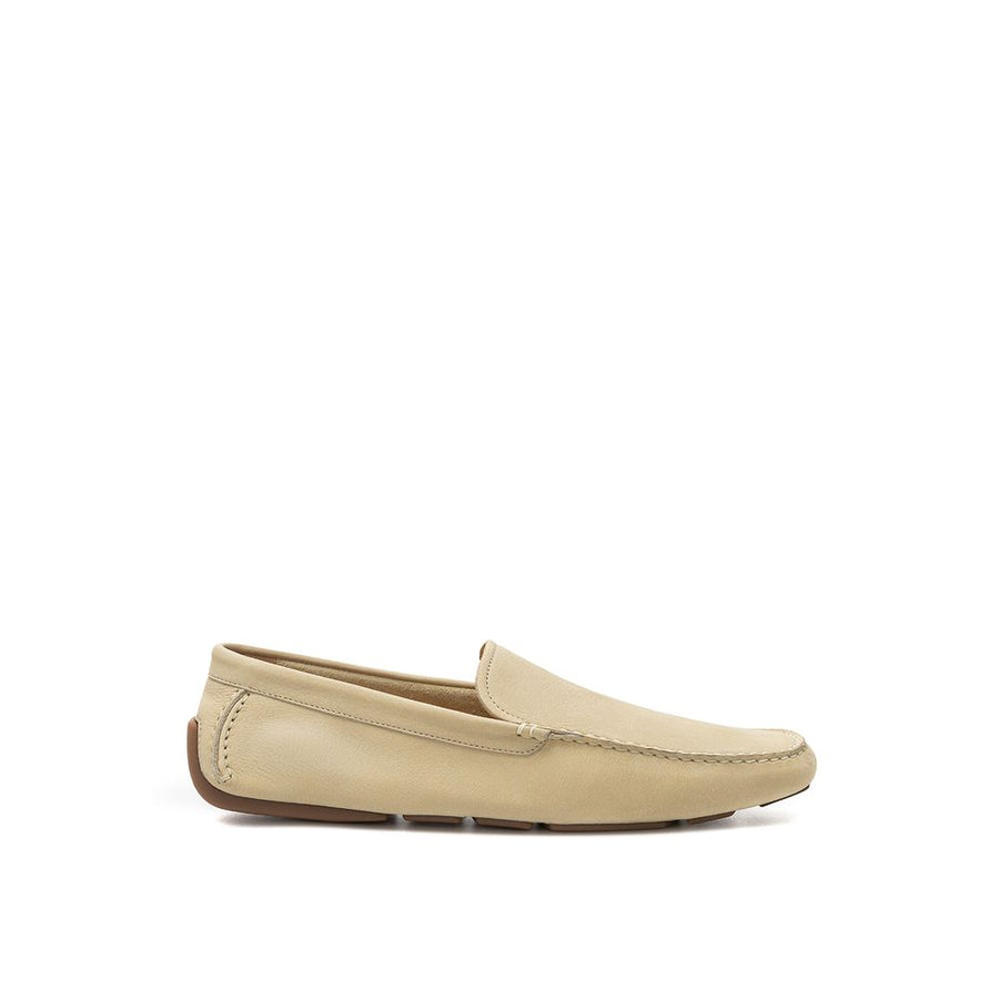 Bally 100% Leather loafer in beige