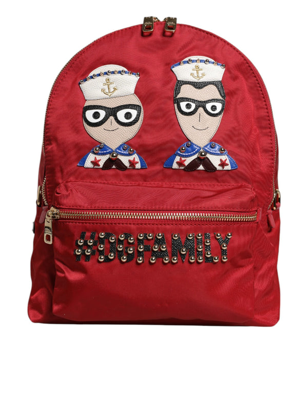 Dolce & Gabbana 74% Nylon backpack in red