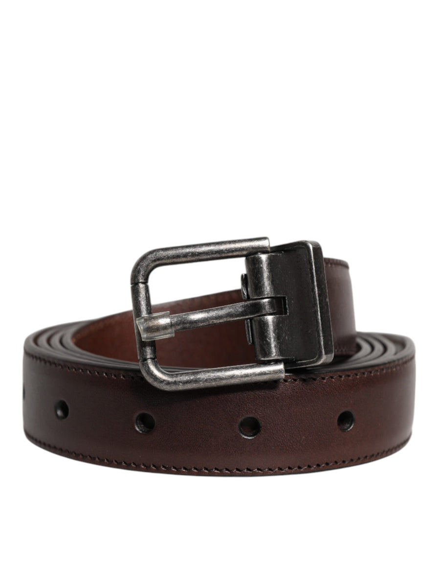 Dolce & Gabbana 100% Leather belt in brown