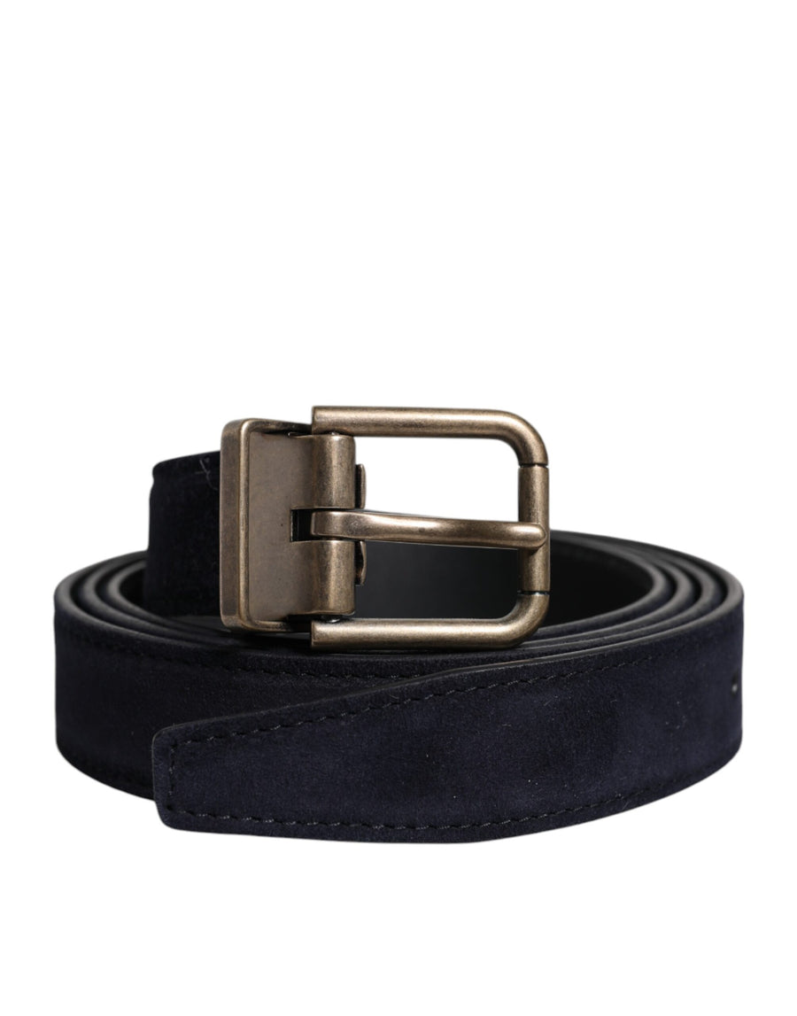 Dolce & Gabbana 100% Goat Leather belt in black