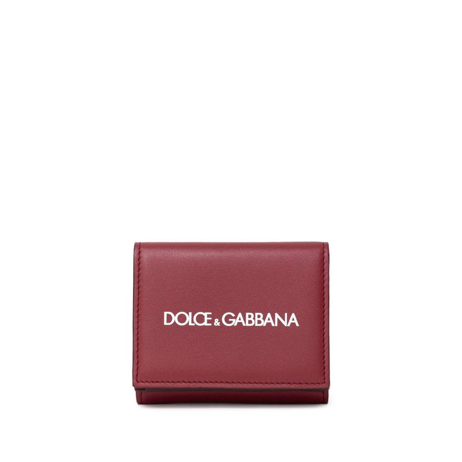 Dolce & Gabbana 100% Leather wallet in red