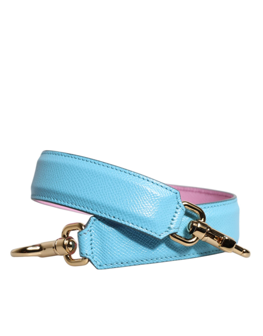 Dolce & Gabbana 100% Leather shoulder bag in light blue