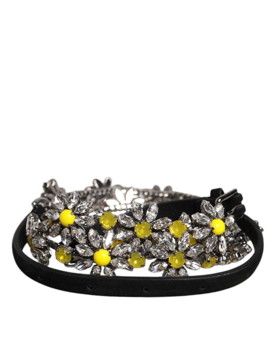 Dolce & Gabbana 35% Real Brass belt in black