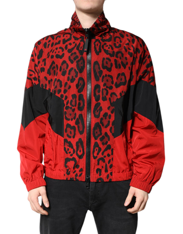 Dolce & Gabbana 100% Nylon (shell and lining) jacket in red